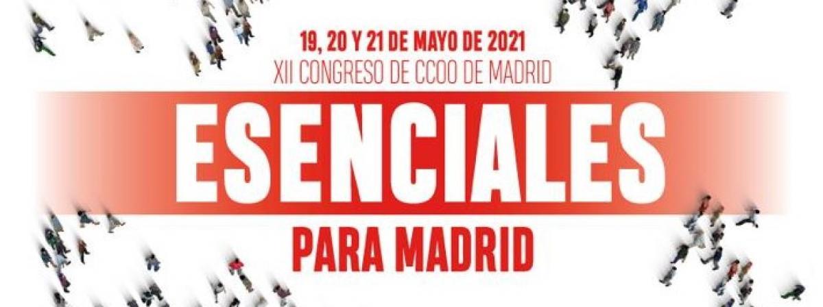 Rueda de prensa presentacin XII Congreso CCOO Madrid
