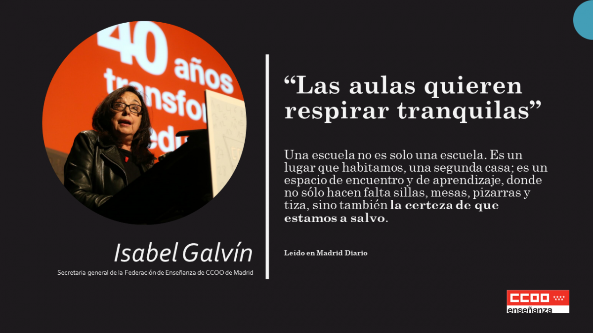 Isabel Galvín en Madrid diario