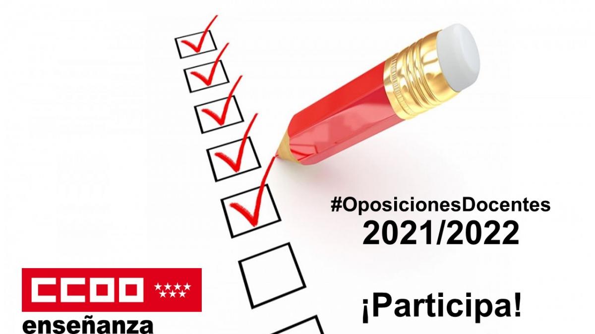 #OposicionesDocentes 2021/2022