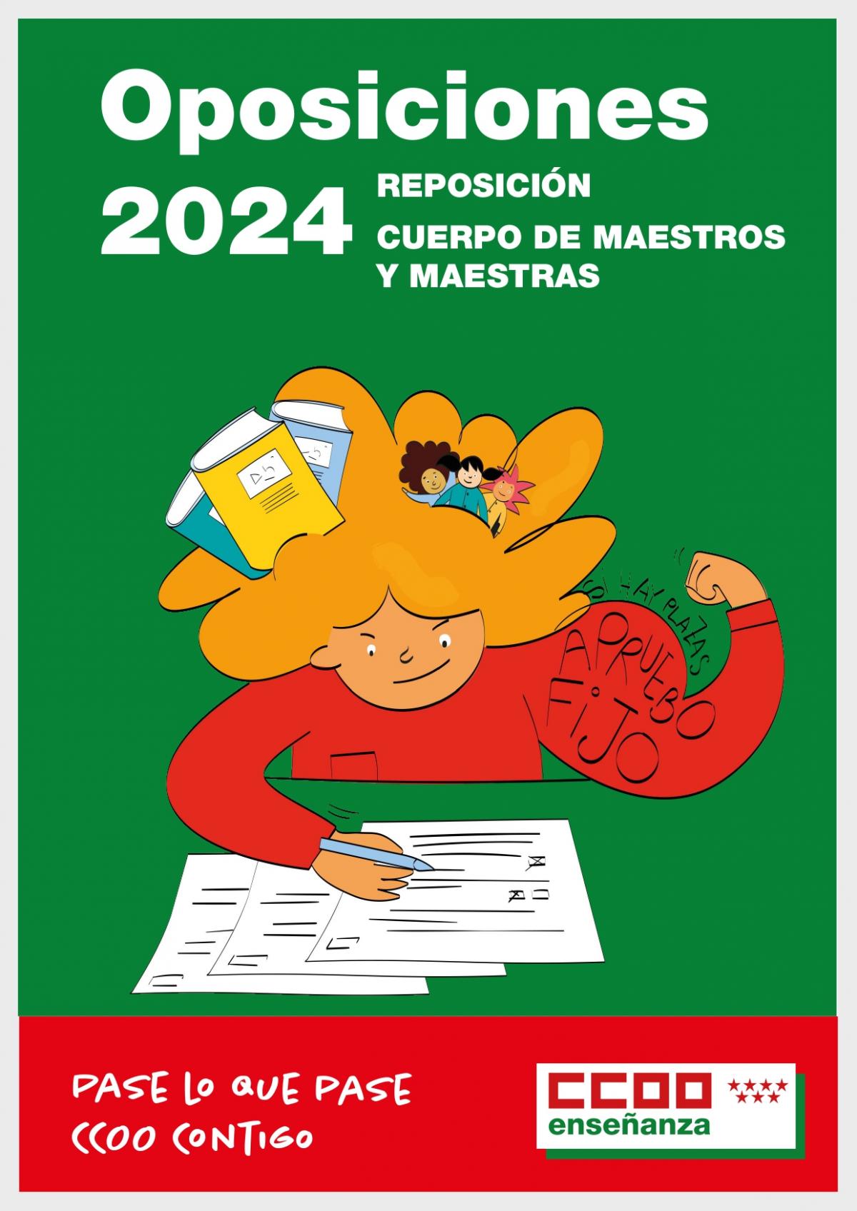 Gua oposiciones maestros reposicin 2024
