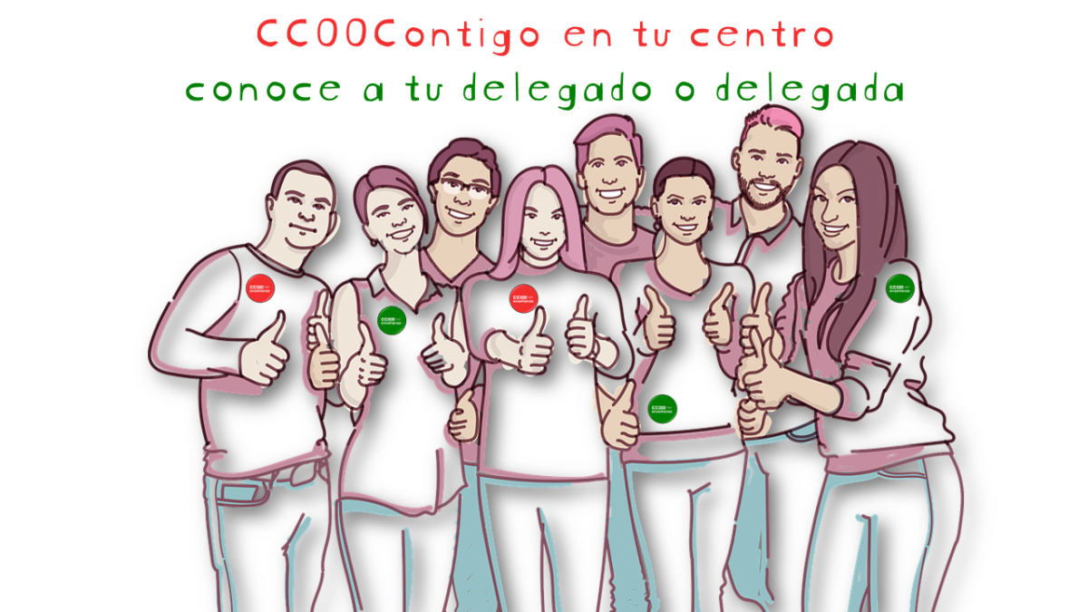 CCOOContigoEntuCentro: conoce a tu delegado o delegada