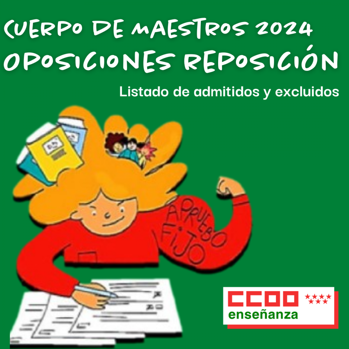 LISTADO DE ADMITIDOS Y EXCLUIDOS MAESTROS REPOSICION 2024