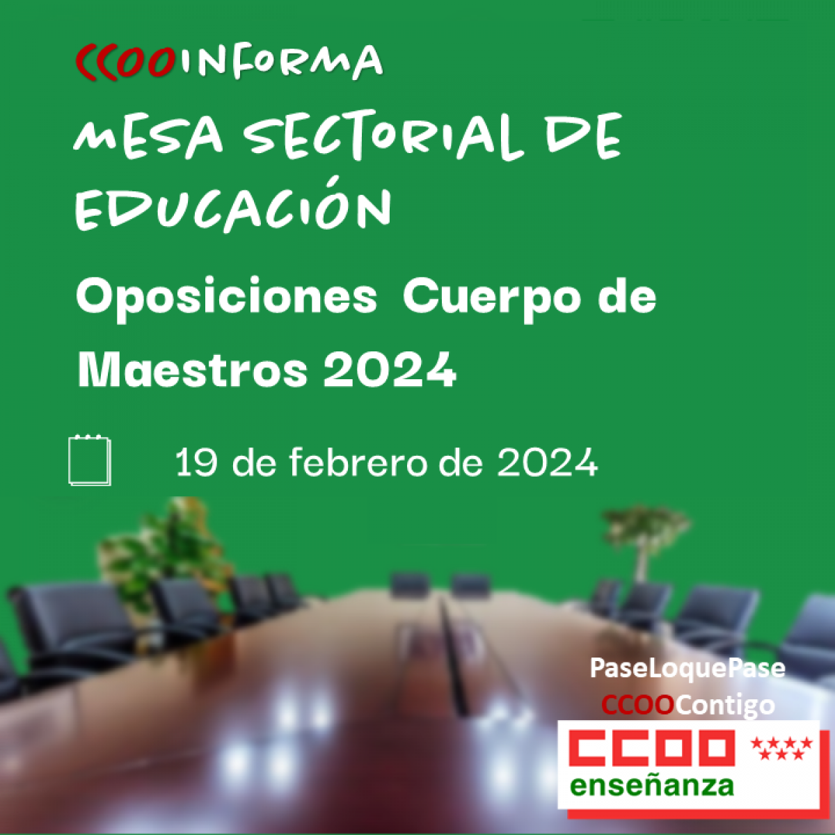 Oposiciones Cuerpo de Maestros 2024