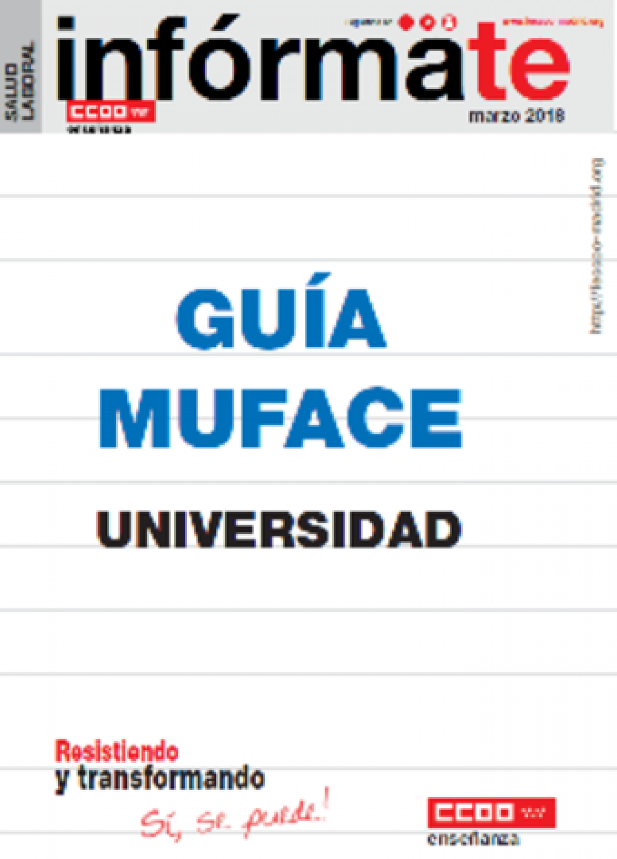 Gua para mutualistas de MUFACE en la Universidad