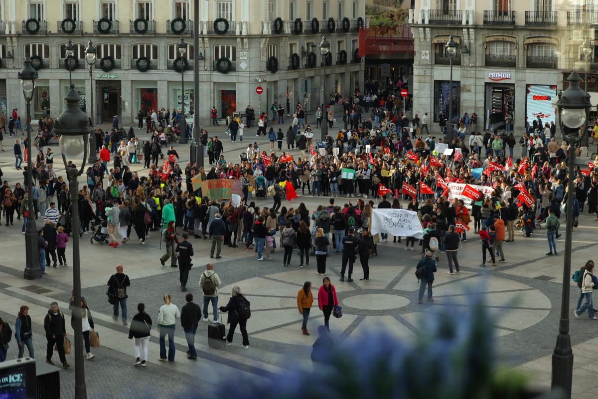 Huelga Escuelas Infantiles 25 de octubre 20223 - Puerta del Sol
